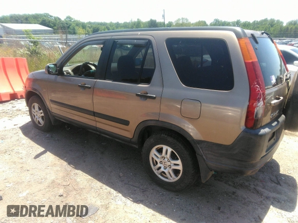 2002 Honda CR-V EX with VIN SHSRD78852U006582, listed as a IAAI auction lot 42145553 with 240,385 mi miles. Bid and sale history available at carsss.com. Image 3.