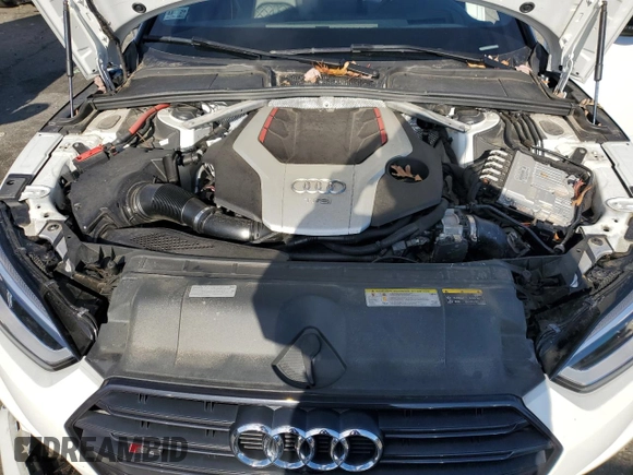 2019 Audi S5 Prestige z VIN WAUR4AF59KA060101, wystawiony jako Copart lot #82680404 z przebiegiem 33 477 mil mil oraz Szkoda całkowita • Salvage title. Historia ofert i sprzedaży dostępna na DreamBid. Obrazek 11.