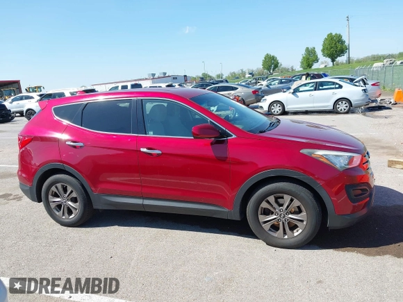 2014 Hyundai Santa Fe Sport with VIN 5XYZT3LB5EG133688, listed as a IAAI auction lot 42077837 with 119,892 mi miles. Bid and sale history available at carsss.com. Image 13.