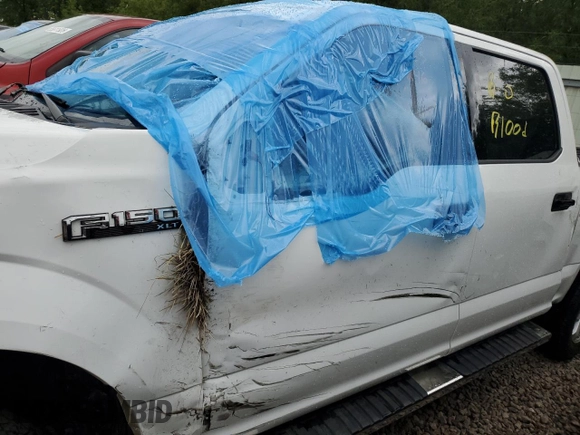 2020 Ford F-150 XL с VIN 1FTEW1E54LFB55621, выставлен на аукционе Copart как лот 60513765 с пробегом 100 246 миль миль и Списание • Salvage title. История ставок и продаж доступна на DreamBid. Изображение 7.