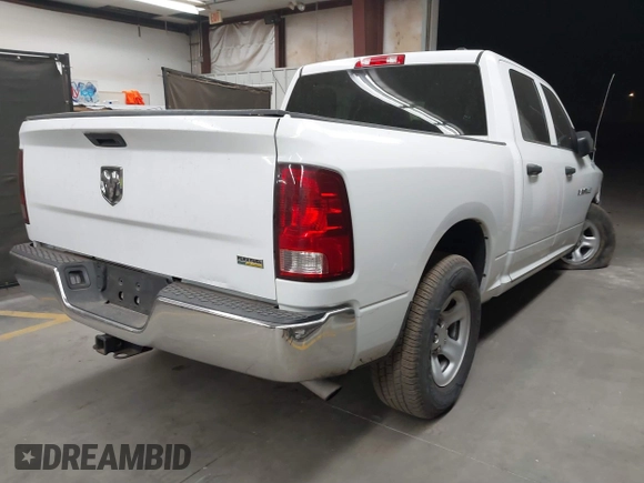 2012 Ram 1500 Tradesman with VIN 1C6RD6KP2CS280836, listed as a IAAI auction lot 40880119 with 84,748 mi miles and . Bid and sale history available at DreamBid. Image 4.