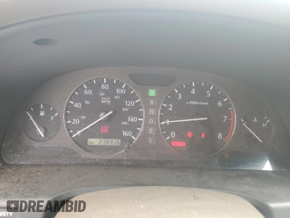1999 Infiniti Q45 z VIN JNKBY31A6XM600579, wystawiony jako Copart lot #57683075 z przebiegiem 215 415 mil mil oraz Szkoda całkowita • Salvage title. Historia ofert i sprzedaży dostępna na DreamBid. Obrazek 9.