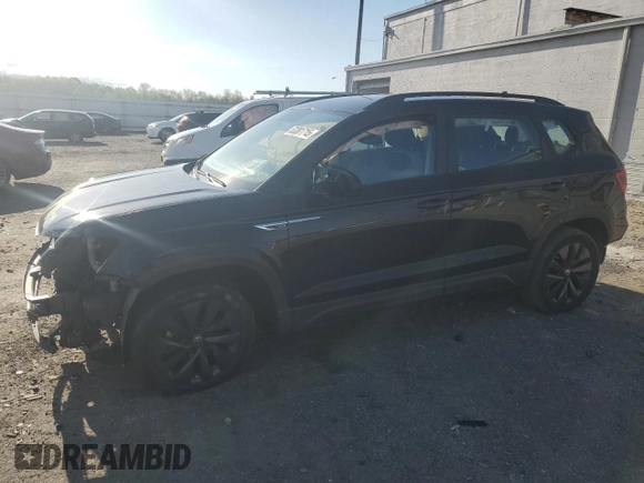 2022 Volkswagen Taos S z VIN 3VVCX7B27NM070553, wystawiony jako Copart lot #53381715 z przebiegiem 50 968 mil mil oraz Szkoda całkowita • Salvage title. Historia ofert i sprzedaży dostępna na DreamBid. Obrazek 1.