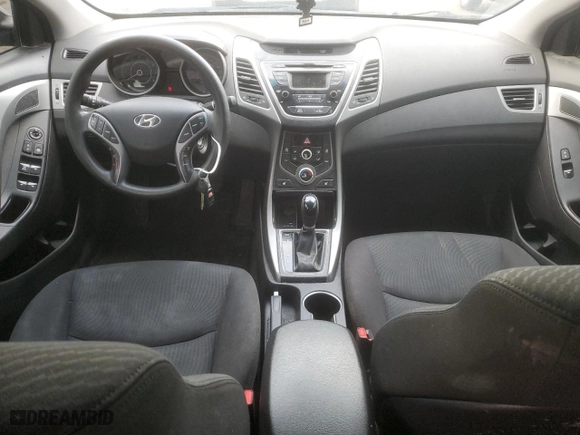 2015 Hyundai Elantra Limited with VIN KMHDH4AE3FU420098, listed as a Copart auction lot 80845944 with 235,509 mi miles and Salvage Title. Bid and sale history available at carsss.com. Image 8.