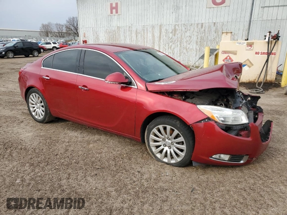 2013 Buick Regal Turbo Premium 1 с VIN 2G4GS5EV4D9131790, выставлен на аукционе Copart как лот 52050975 с пробегом 182 013 миль миль и Чистый • Clean title. История ставок и продаж доступна на DreamBid. Изображение 4.