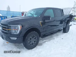 2022 Ford F-150 XL with VIN 1FTEW1E89NFA37044, listed as a IAAI auction lot 41481404 with 33,033 mi miles. Bid and sale history available at carsss.com. Image 2.