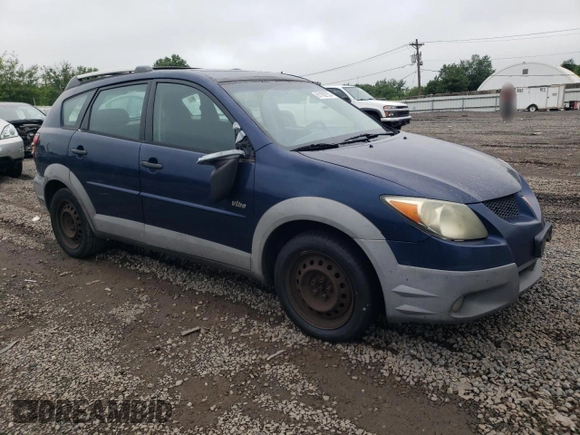 2003 Pontiac Vibe with VIN 5Y2SL628X3Z419222, listed as a Copart auction lot 61182755 with 238,473 mi miles and Clean title. Bid and sale history available at DreamBid. Image 4.