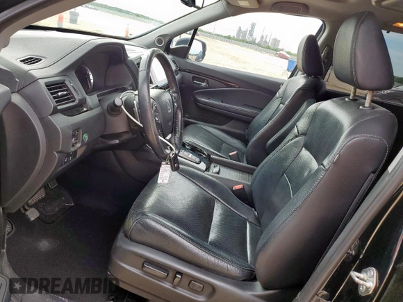 2017 Honda Pilot Elite with VIN 5FNYF6H0XHB047297, listed as a Copart auction lot 60731495 with 158,341 mi miles and Salvage title. Bid and sale history available at DreamBid. Image 7.