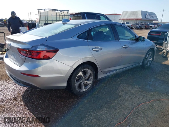 2019 Honda Insight EX with VIN 19XZE4F5XKE018227, listed as a IAAI auction lot 41994884 with Not Provided miles and . Bid and sale history available at carsss.com. Image 4.