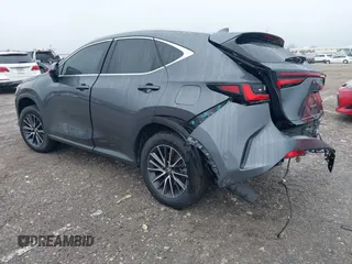 2022 Lexus NX with VIN 2T2GGCEZ5NC015203, listed as a IAAI auction lot 41391250 with 34,966 mi miles. Bid and sale history available at carsss.com. Image 3.