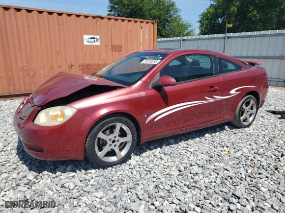 2009 Pontiac G5 GT with VIN 1G2AT18H397215456, listed as a Copart auction lot 50819255 with NaN miles and Non Repairable. Bid and sale history available at carsss.com. Image 1.