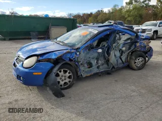 2005 Dodge Neon SXT with VIN 1B3ES56CX5D211335, listed as a Copart auction lot 76470834 with Not Provided miles and Salvage Title. Bid and sale history available at carsss.com. Image 1.