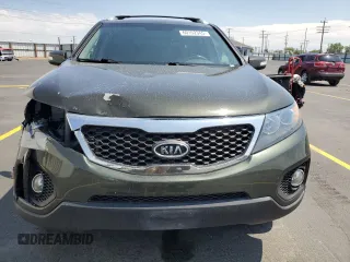 2013 Kia Sorento LX with VIN 5XYKT3A61DG334963, listed as a Copart auction lot 60152345 with 176,500 mi miles and Salvage title. Bid and sale history available at DreamBid. Image 5.