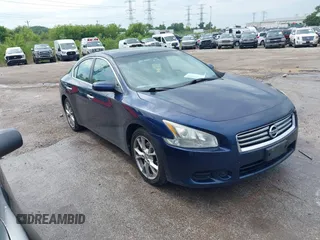 2012 Nissan Maxima SV with VIN 1N4AA5AP0CC813311, listed as a IAAI auction lot 42695699 with 151,825 mi miles and . Bid and sale history available at DreamBid. Image 1.