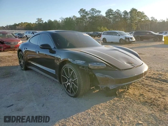 2023 Porsche Taycan with VIN WP0AA2Y10PSA16579, listed as a Copart auction lot 42359635 with 11,981 mi miles and Clean Title. Bid and sale history available at DreamBid. Image 10.