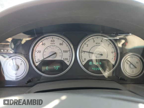 2008 Chrysler Town & Country Touring with VIN 2A8HR54P68R657361, listed as a Copart auction lot 56431225 with 90,268 mi miles and Clean Title. Bid and sale history available at DreamBid. Image 9.