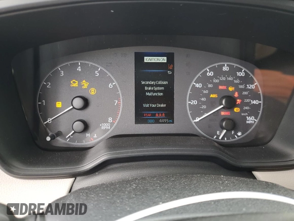 2024 Toyota Corolla Cross LE with VIN 7MUCAABG8RV113561, listed as a Copart auction lot 53343215 with 4,495 mi miles and Clean title. Bid and sale history available at DreamBid. Image 9.