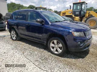 2015 Jeep Compass Sport with VIN 1C4NJCBB7FD110676, listed as a Copart auction lot 58674814 with 165,348 mi miles and Salvage Title. Bid and sale history available at carsss.com. Image 4.