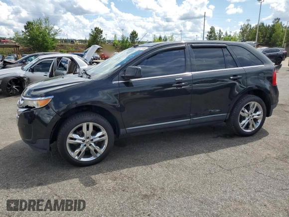 2011 Ford Edge Limited with VIN 2FMDK3KC1BBA32747, listed as a Copart auction lot 56162115 with 218,842 mi miles and Salvage title. Bid and sale history available at DreamBid. Image 1.