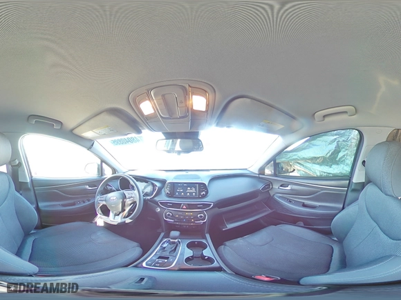 2020 Hyundai Santa Fe SEL with VIN 5NMS3CAD5LH203117, listed as a Copart auction lot 48040895 with 91,320 mi miles and Salvage Title. Bid and sale history available at carsss.com. Image 14.
