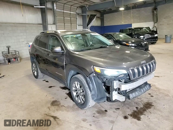 2019 Jeep Cherokee Latitude Plus with VIN 1C4PJMLB6KD460985, listed as a Copart auction lot 54386405 with 79,760 mi miles and Salvage Title. Bid and sale history available at DreamBid. Image 15.