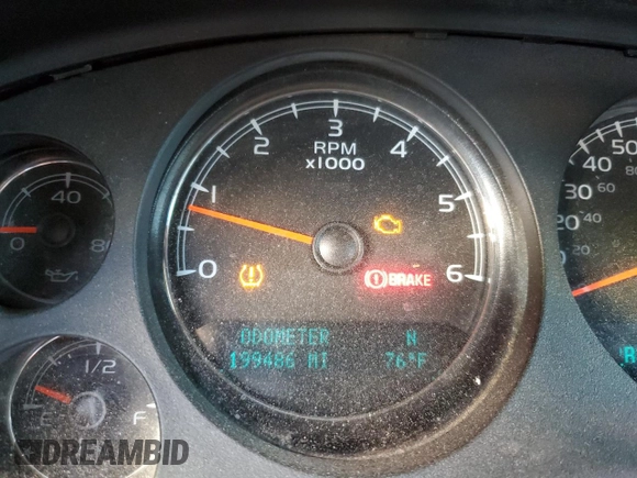 2014 Chevrolet Suburban LT with VIN 1GNSCJE06ER114674, listed as a Copart auction lot 44053755 with 199,486 mi miles and Salvage Title. Bid and sale history available at carsss.com. Image 9.