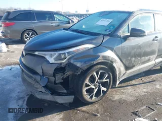 2019 Toyota C-HR XLE with VIN NMTKHMBX3KR088298, listed as a IAAI auction lot 41411204 with 52,790 mi miles. Bid and sale history available at carsss.com. Image 6.