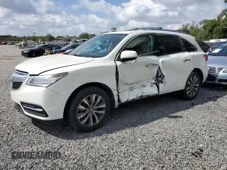 2015 Acura MDX Technology z VIN 5FRYD4H67FB004403, wystawiony jako Copart lot #55092025 z przebiegiem 139 774 mil mil oraz Nie do naprawy • Non repairable. Historia ofert i sprzedaży dostępna na DreamBid. Obrazek 1.