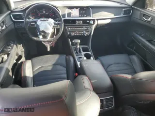 2019 Kia Optima SX with VIN 5XXGW4L29KG367000, listed as a Copart auction lot 72191104 with 103,364 mi miles and Salvage Title. Bid and sale history available at carsss.com. Image 8.