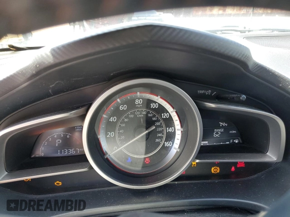 2015 Mazda 3 i Touring with VIN 3MZBM1L70FM179736, listed as a Copart auction lot 61603725 with 113,367 mi miles and Salvage title. Bid and sale history available at DreamBid. Image 9.