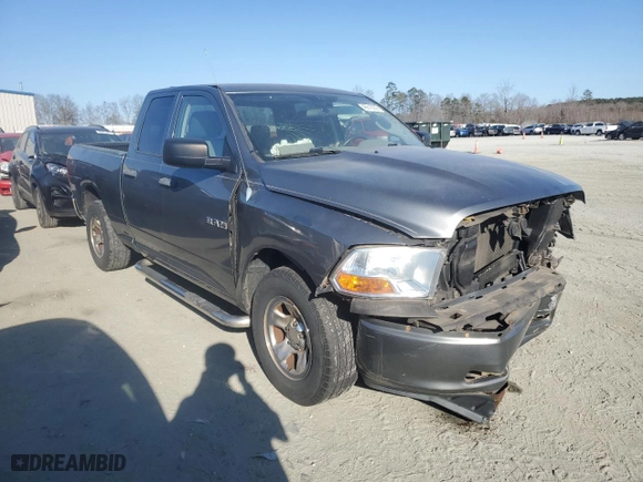 2009 Dodge Ram 1500 ST with VIN 1D3HB18P19S754442, listed as a Copart auction lot 46616935 with 189,749 mi miles and Salvage Title. Bid and sale history available at carsss.com. Image 4.