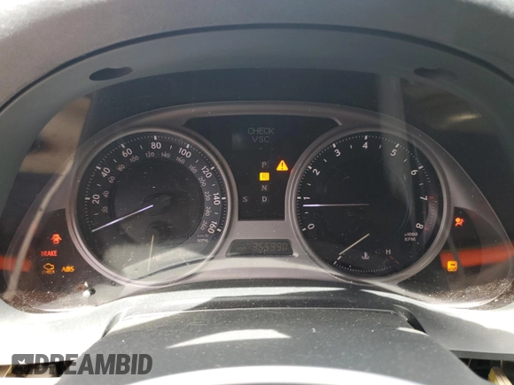 2008 Lexus IS 250 with VIN JTHBK262X85052613, listed as a Copart auction lot 60151025 with 355,990 mi miles and Salvage title. Bid and sale history available at DreamBid. Image 9.