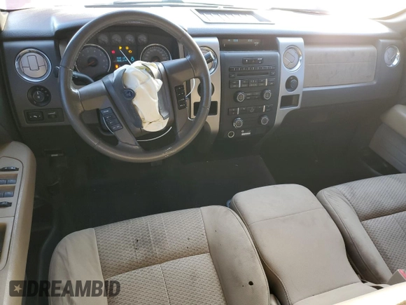 2009 Ford F-150 XL with VIN 1FTRW14849FA05790, listed as a Copart auction lot 87194234 with 212,721 mi miles and Salvage Title. Bid and sale history available at DreamBid. Image 8.