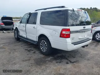 2017 Ford Expedition EL XLT with VIN 1FMJK1HT1HEA35529, listed as a IAAI auction lot 41846981 with 185,077 mi miles. Bid and sale history available at carsss.com. Image 3.
