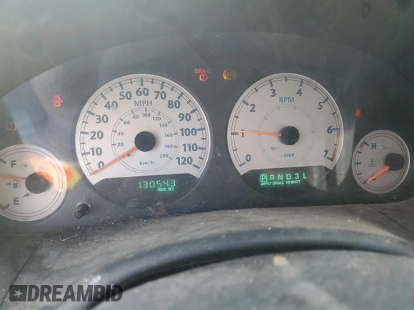 2007 Chrysler Town & Country LWB Touring with VIN 2A4GP54LX7R243272, listed as a Copart auction lot 78666114 with 130,543 mi miles and Salvage Title. Bid and sale history available at carsss.com. Image 9.