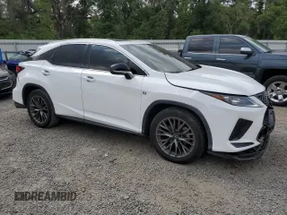 2021 Lexus RX 350 F Sport with VIN 2T2YZMDA6MC292683, listed as a Copart auction lot 56400115 with 39,940 mi miles and Salvage title. Bid and sale history available at DreamBid. Image 4.