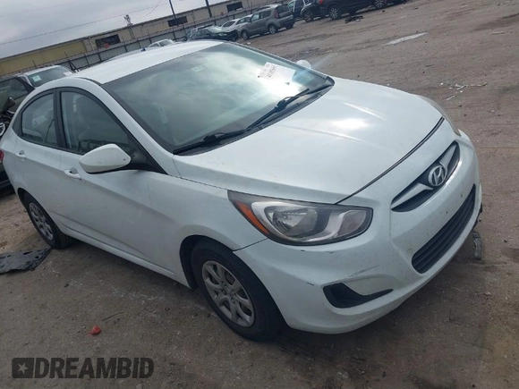 2013 Hyundai Accent GLS with VIN KMHCT4AE3DU325550, listed as a IAAI auction lot 41185651 with 128,791 mi miles and . Bid and sale history available at DreamBid. Image 1.