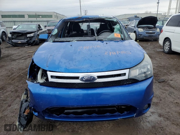 2011 Ford Focus SES with VIN 1FAHP3GN9BW130818, listed as a Copart auction lot 47552845 with 102,442 mi miles and Salvage Title. Bid and sale history available at carsss.com. Image 5.