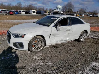 2021 Audi A4 S line Premium Plus z VIN WAUEAAF41MN005460, wystawiony jako Copart lot #81229284 z przebiegiem Nie podano mil oraz Szkoda całkowita • Salvage title. Historia ofert i sprzedaży dostępna na DreamBid. Obrazek 1.