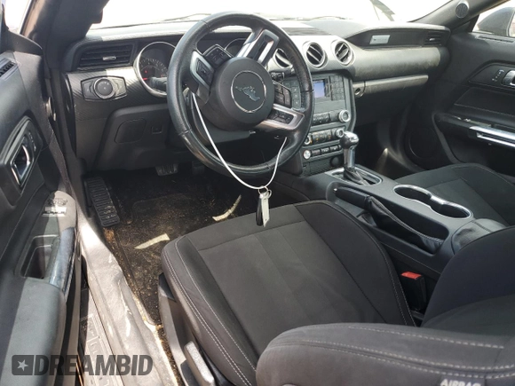 2019 Ford Mustang EcoBoost with VIN 1FA6P8THXK5105677, listed as a Copart auction lot 60927105 with 57,344 mi miles and Salvage title. Bid and sale history available at DreamBid. Image 8.