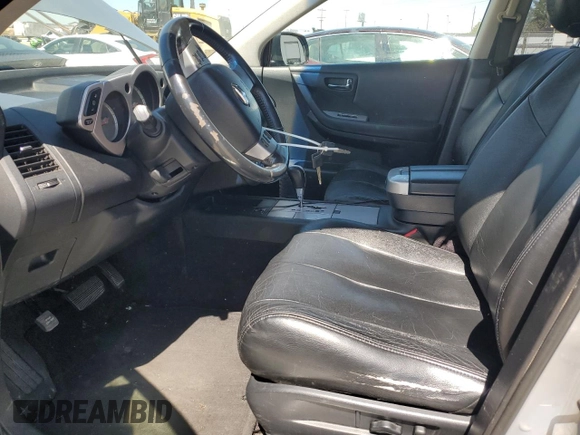 2006 Nissan Murano S z VIN JN8AZ08T36W419298, wystawiony jako Copart lot #55935635 z przebiegiem 180 584 mil mil oraz Szkoda całkowita • Salvage title. Historia ofert i sprzedaży dostępna na DreamBid. Obrazek 7.