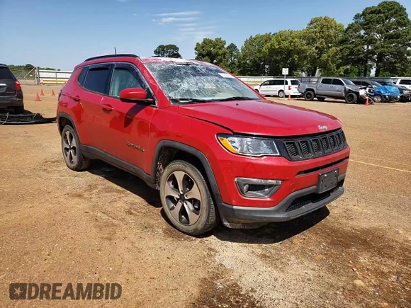 2018 Jeep Compass Latitude с VIN 3C4NJDBB6JT136582, выставлен на аукционе Copart как лот 52348985 с пробегом Не указан миль и Списание • Salvage title. История ставок и продаж доступна на DreamBid. Изображение 12.