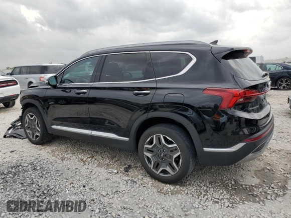 2021 Hyundai Santa Fe Hybrid Limited with VIN KM8S5DA11MU013536, listed as a Copart auction lot 47082334 with 48,746 mi miles and Clean Title. Bid and sale history available at carsss.com. Image 2.