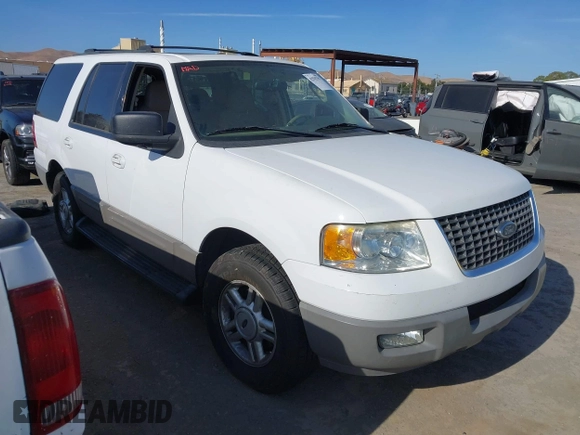 2003 Ford Expedition Special Service with VIN 1FMEU15W23LC58340, listed as a IAAI auction lot 42565357 with 207,864 mi miles and . Bid and sale history available at DreamBid. Image 1.