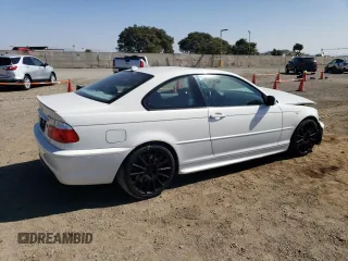 2005 BMW 3 Series 330Ci with VIN WBABD53475PL17407, listed as a Copart auction lot 76088604 with 157,055 mi miles and Salvage Title. Bid and sale history available at carsss.com. Image 3.