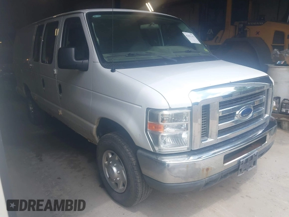 2011 Ford Econoline Cargo Commercial with VIN 1FTSS3ELXBDA58054, listed as a IAAI auction lot 42641162 with 103,413 mi miles and . Bid and sale history available at DreamBid. Image 1.