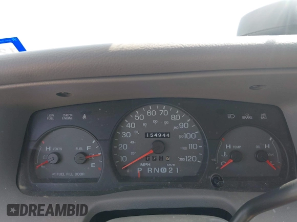 2000 Mercury Grand Marquis LS z VIN 2MEFM75W1YX673105, wystawiony jako IAAI lot #42050980 z przebiegiem 154 944 mil mil oraz . Historia ofert i sprzedaży dostępna na DreamBid. Obrazek 7.