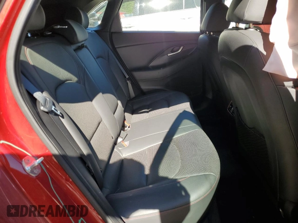 2018 Hyundai Elantra GT Sport with VIN KMHH55LC5JU072065, listed as a Copart auction lot 75037634 with 40,363 mi miles and Salvage Title. Bid and sale history available at carsss.com. Image 10.