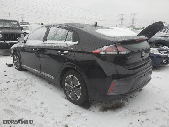 2020 Hyundai Ioniq Plug-In Hybrid SE with VIN KMHC65LD3LU235167, listed as a Copart auction lot 87891755 with NaN miles and Salvage Title. Bid and sale history available at carsss.com. Image 2.
