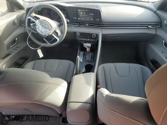 2022 Hyundai Elantra with VIN 5NPLM4G2NH063289, listed as a Copart auction lot 54551105 with 25,908 mi miles and Salvage title. Bid and sale history available at DreamBid. Image 8.